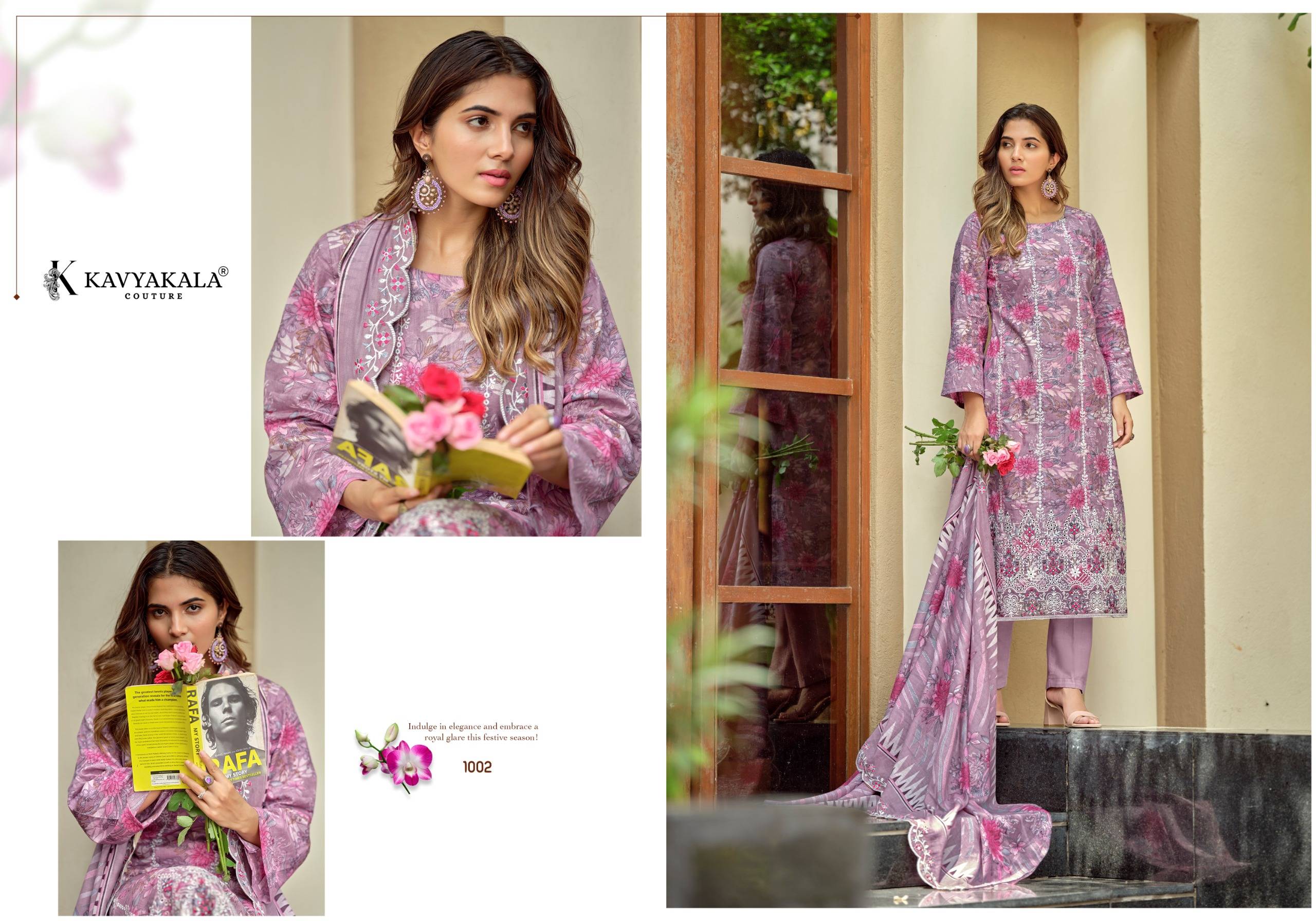   NIRMOHI Vol 4 By KAVYA‎‎ KALA 1001 To 1008 Series Beautiful Festive Suits Stylish Fancy Colorful Casual Wear & Ethnic Wear Heavy Cotton Lawn Print Dresses At Wholesale Price